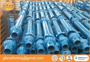 Q235 painted cup lock scaffolding standard vertical with 3000mm for Middle east cup lock system project