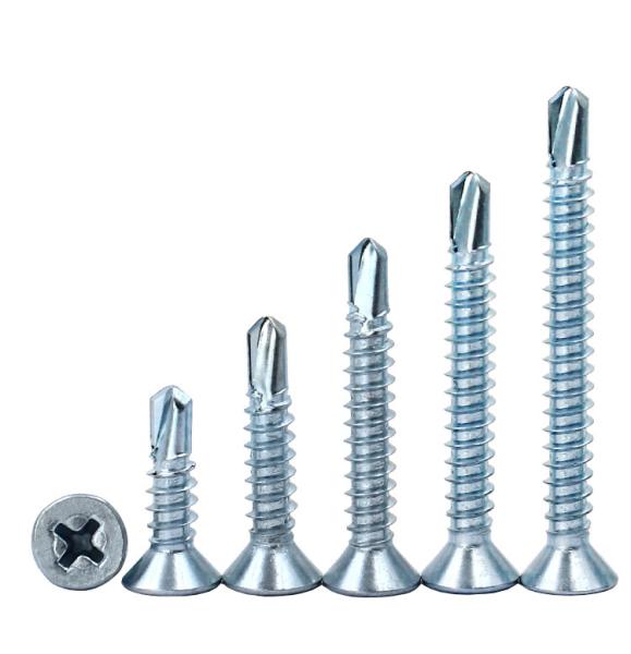 Quality Self drilling dovetail screw with cross drilled design and DIN/GB/ISO thread types for sale