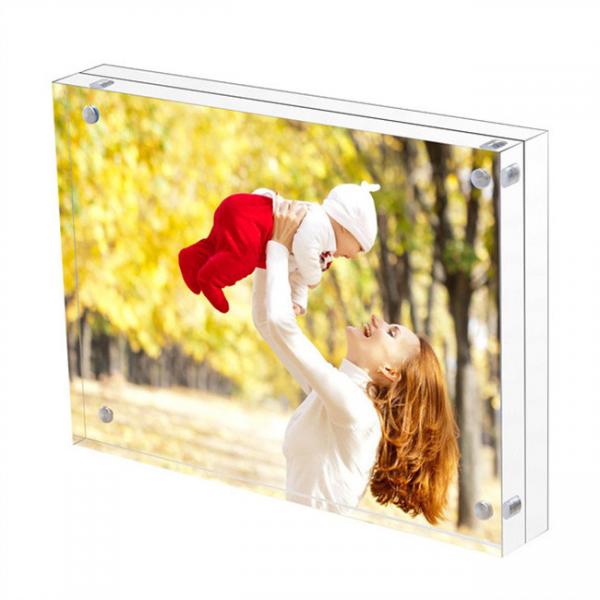 A4 Perspex Frame Transparent Acrylic Block Photo Frame