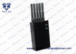 Customized Frequency Portable GPS Jammer , Wifi Device Blocker 5 - 15m Jamming