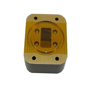 Low Loss Full Bandwidth Window Waveguide Components Aluminum Material