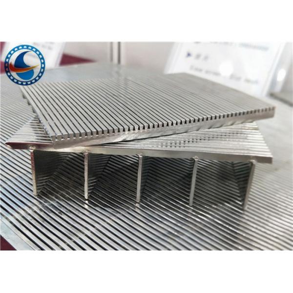 Anti Aging Wedge Wire Screen Panels , Stainless Steel 304 Johnson Screen Mesh