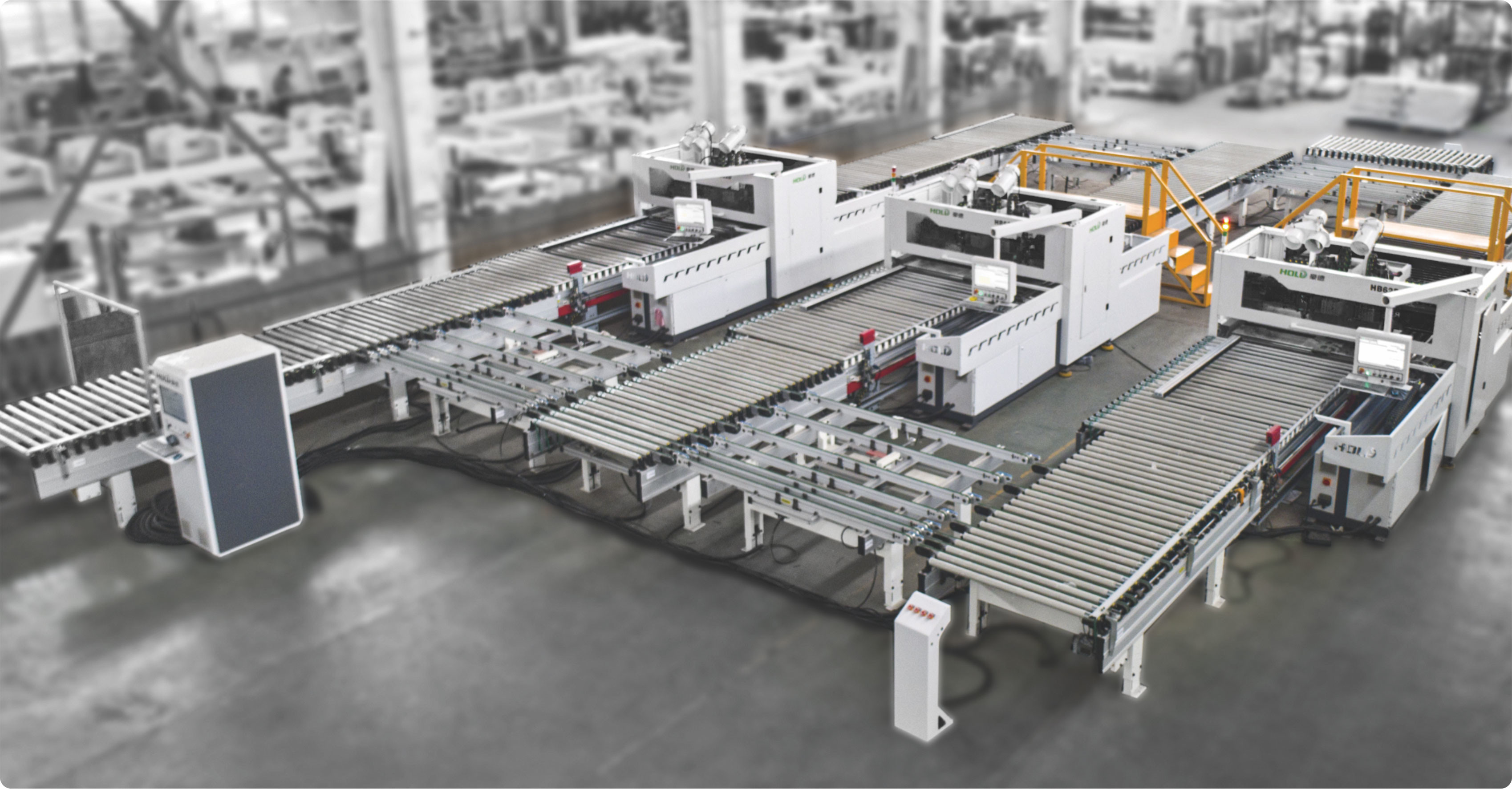 China Automatic CNC Six Sided Drilling Machine For Wood wholesale