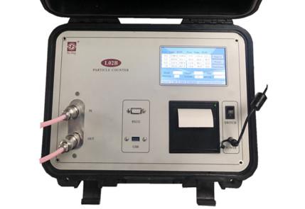 Quality L02B Portable Liquid Oil Particle Counter For Laboratory Analysis for sale