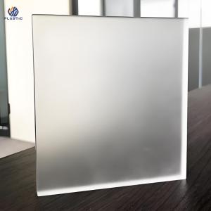 Weather Resistance Frosted Acrylic Board , 100% PMMA Opaque Perspex Sheet
