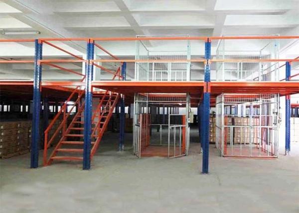 Quality Multi - Tier Industrial Mezzanine Floors Heavy Duty Steel Platform Racking System Floor for sale