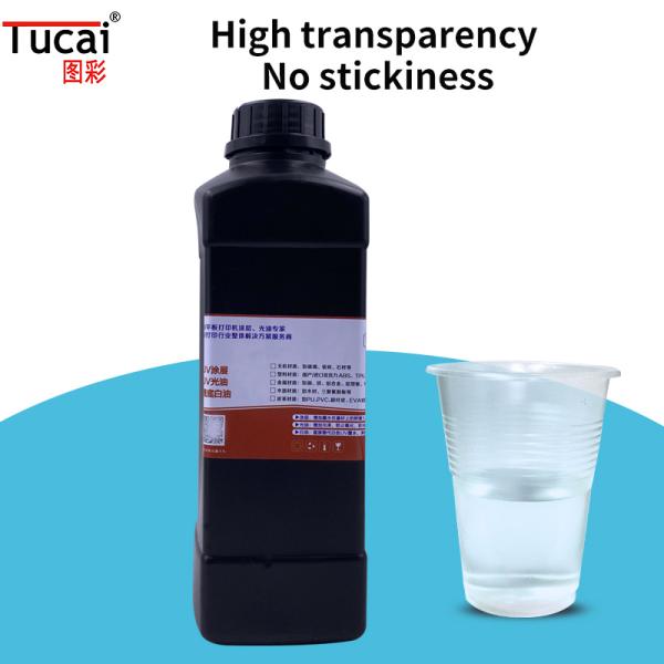 1000ml LED UV Primer UV Coating Liquid For Acrylic Glass Ceramic PP Material