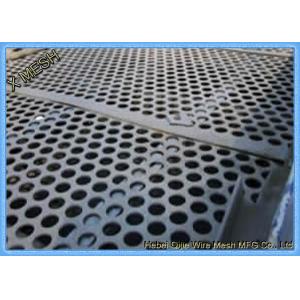 Round , Square , Hexagonal Perforated Vibrating Screen Mesh