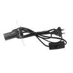 SAA Power Cord With 303 on off Switch and E14 E12 Socket for Salt Lamp