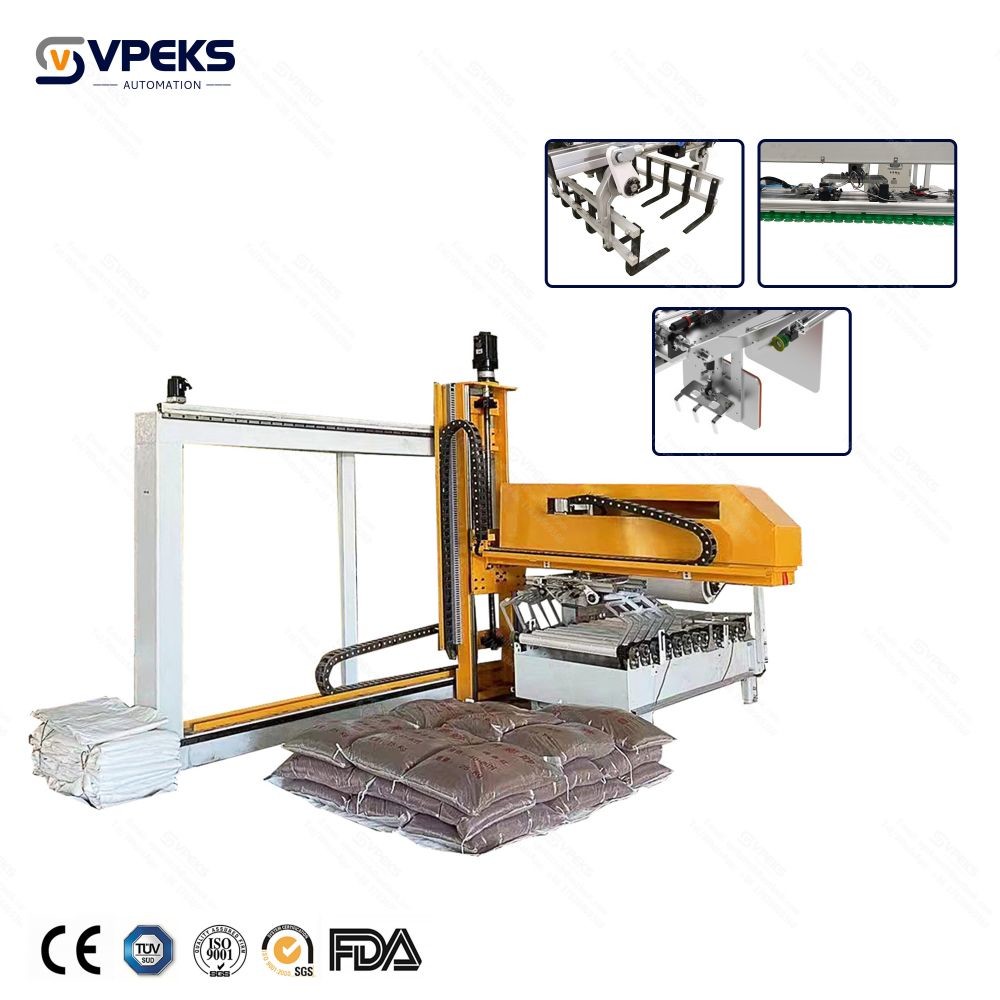 China Stacker Depalletizer Robot Low Level Box Palletizing Machine wholesale