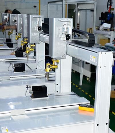 XHL-H5331R Desktop 5-Axis Double Station Automatic Soldering Machine