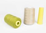 5000 Yards High Tenacity Colorful Sewing Machine Thread 40s/2 TEX27 , Yellow