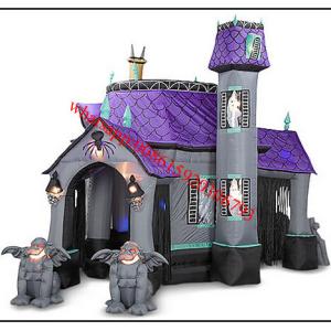 China Inflatable Hallween house bouncer castle . hallween theme tent wholesale
