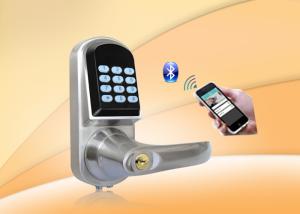 Bluetooth Password Safe Door Lock With Password Keypad / Low Voltage Alarm