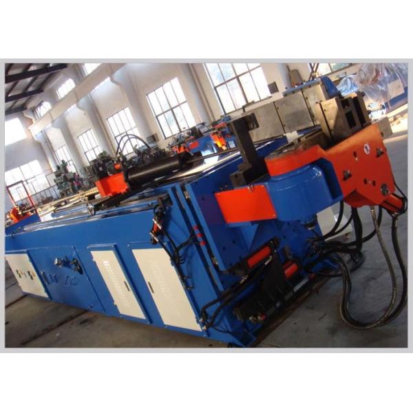 220v / 380v Exhaust Pipe Bending Machine , Microcomputer Control Mandrel Exhaust Bender