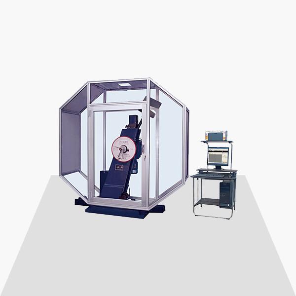 Charpy Pendulum Impact Testing Machine 5.4m/s For Metallic Materials Notched