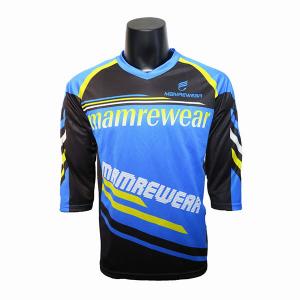 China Premium Mountain Bike Enduro Jersey / Team Cycling Jerseys For Men OEM Service wholesale