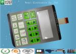 Clear LCD Window Embossing Membrane Switch Keypad With High Glossy
