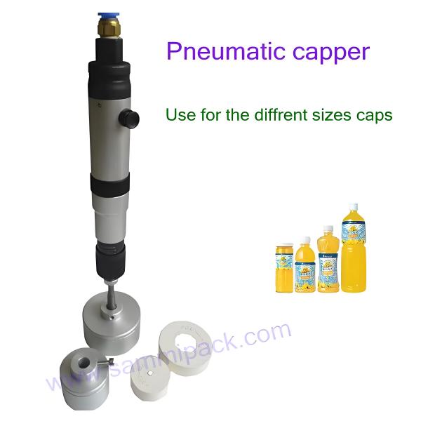 Hot Sale the Newest Manual Pneumatic Capper Close the Bottle Cap Machine