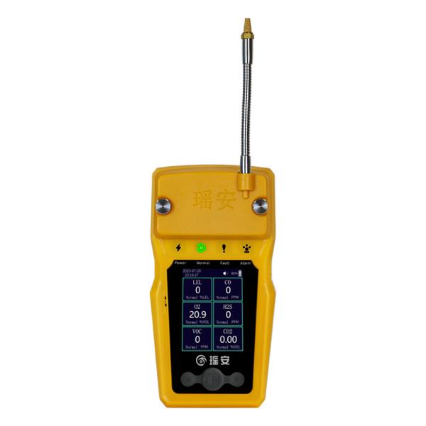 Quality High Precision Handheld Multi Gas Detector 6 In 1 Portable Gas Leakage Detector for sale