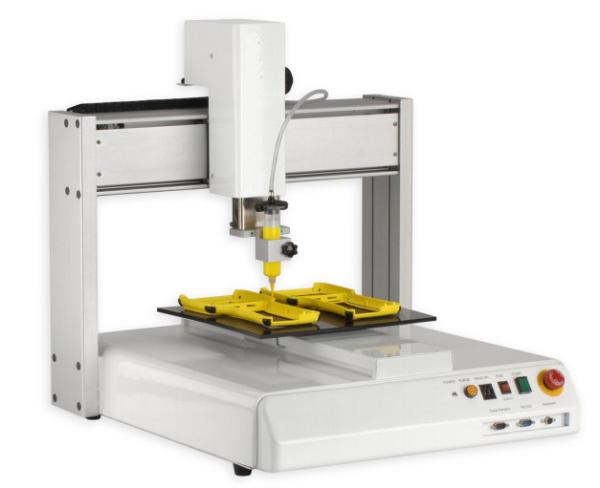 Quality CE Automated Dispensing Machines Dispenser Robot with 19.68" x 19.68" Work area for sale