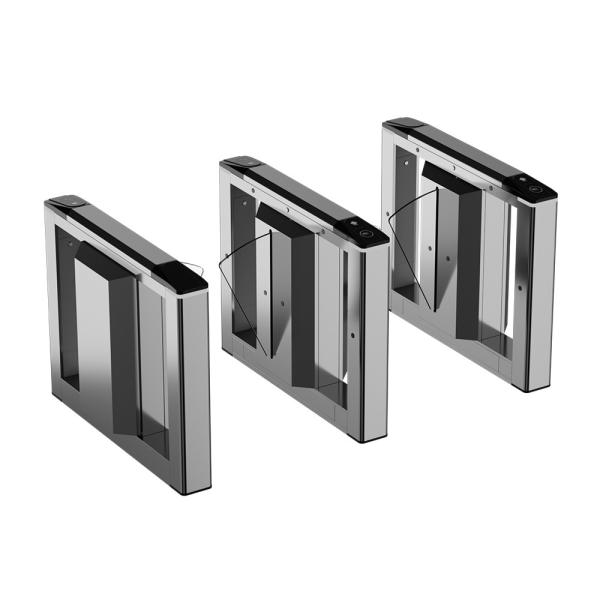Quality High Security Durable Flap Speed Barrier Gate Card Scan Flap Barrier Metro Gates for sale