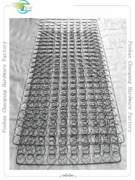 Quality Mattress Making Bonnell Spring System with Flat Compressed Or Rolling Packing for sale