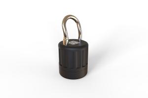 Smart QR Code Remote Control Padlock GSM GPS BLE 128MB Storage