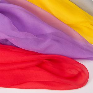 China 5mm 21gsm Solid Color Crepon Silk Crepe Fabric Pure Silk Dress Material wholesale