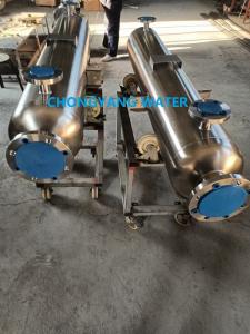 China 316L Pharmaceutical Heat Exchanger With Double Tube Sheet DTS Fixed Tubesheet Exchanger on sale