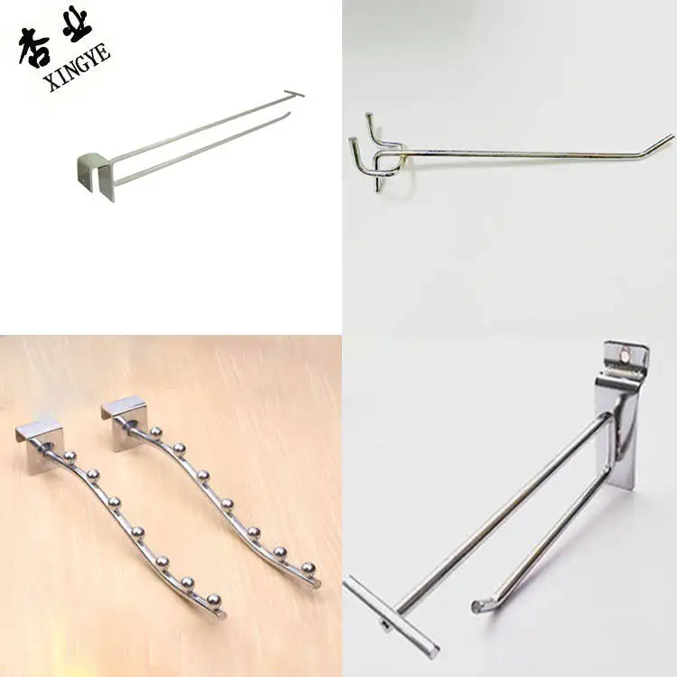 Hot Sell Supermarket Display Hook Shelf Metal Hanging Hooks For Display Store Supermarket