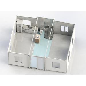 China Aluminum Window 20ft Expandable Container House Customization Modular Structure wholesale