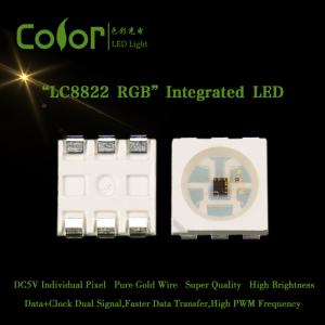 China One Data Signal and  One Independent Clock Signal LC8822 Fast LED Pixel on sale