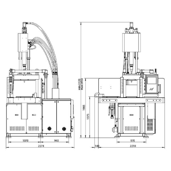 Medical Grade Liquid Silicone Rubber Injection Molding Machine