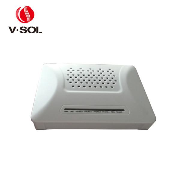 Quality 2 LAN 4 FXS Port VoIP Gateway IAD304 Compatibility With SIP NGN IMS Desktop Type for sale