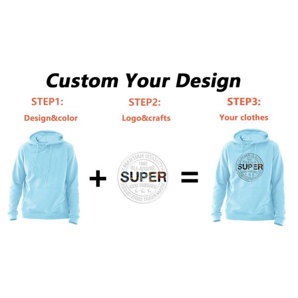 High Quality DIY Custom Printing logo Pullover American size 100% polyester Plain sublimation men's sweatshirt hoodies