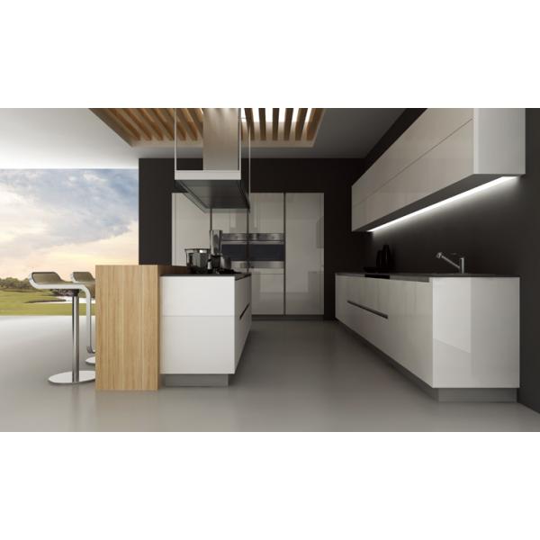 Uv Coating PET Wood Pattern High Gloss MDF Panels 15mm