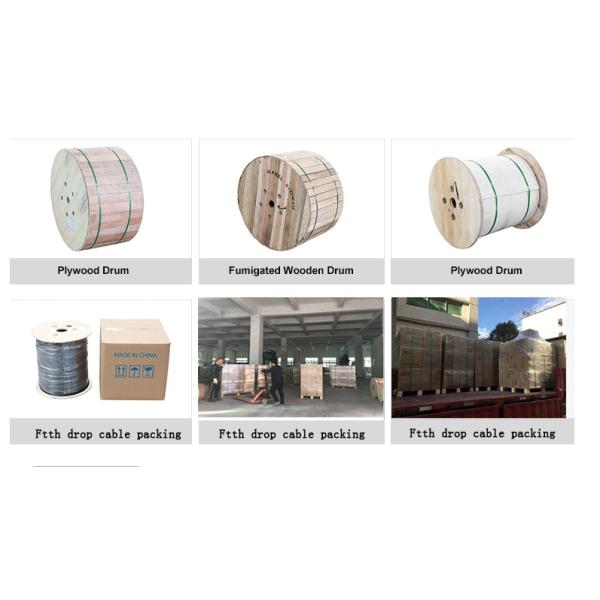 Hybrid Fiber Optic Cable 48 Core ISO9001 CE ROHS FCC