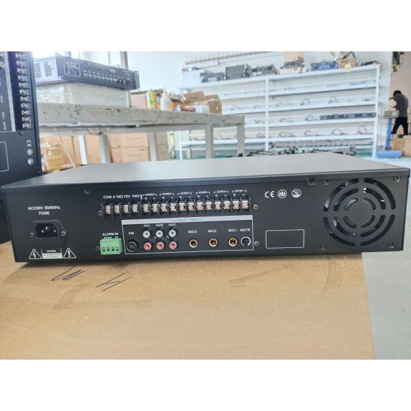 480W Mixing Amplifier Bluetooth Mp3 FM 6 Zones Mixer Amplifier for Industrial and Commercial Application