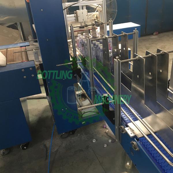 Automatic 10 Packs/Min 4x6 Package PET / Glass Bottle Wrapping Machine