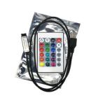 24 Keys LED Mini Controller IR Remote Control With USB 5V Powered