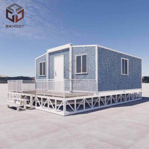 Customizable Modular House with Balcony and Stairs