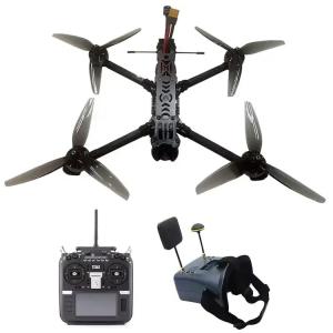 China FPV Drone 7/10/13 Inches Payload 2Kg-6.5Kg 20Km FPV Racing Drone Kit with Goggles Controller on sale