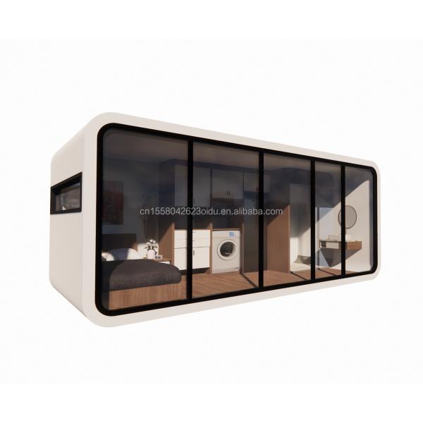 Modern 20ft 40ft Prefab House Outdoor Tiny Pod Coffee House Mobile Working Apple Cabin-Popular Prefabricated Cabin Apartment Apartment