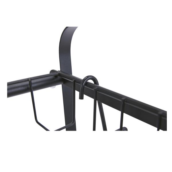 Three Tiers Kitchen Storage Shelves Seasoning Pot Dish Drying Rack Standing Type