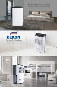 China DKD-T23A Portable air dehumidifier can add HEPA and Carbon filter work as a air purifier WIFI control optional wholesale