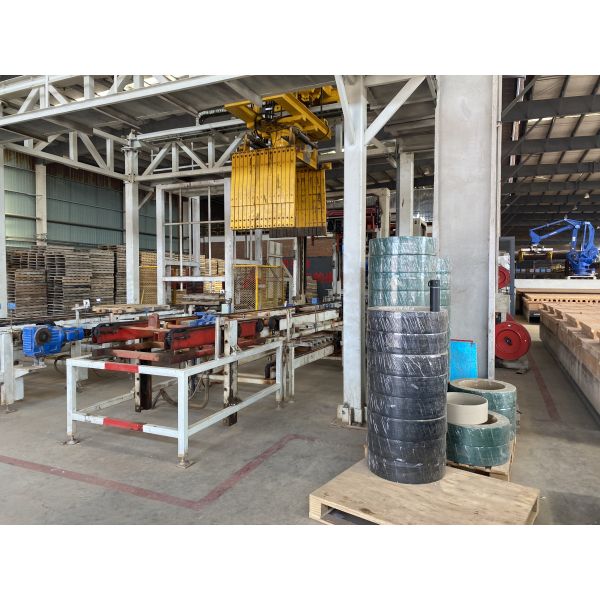 Automatic Unloading and Packaging System for Fired Bricks in Clay Brick Production Line with Tunnel Dryer,Tunnel Kiln