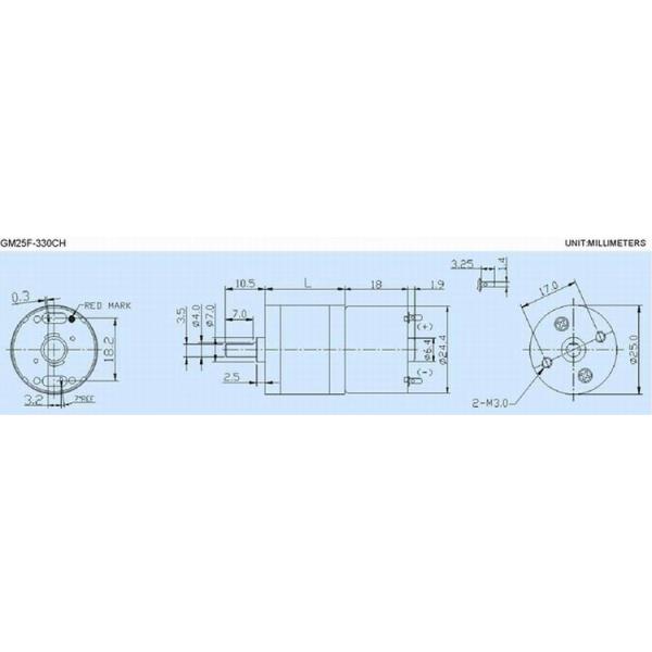 Small DC Gear Motor for Kitchen Appliances , Mental High Torque DC Motor
