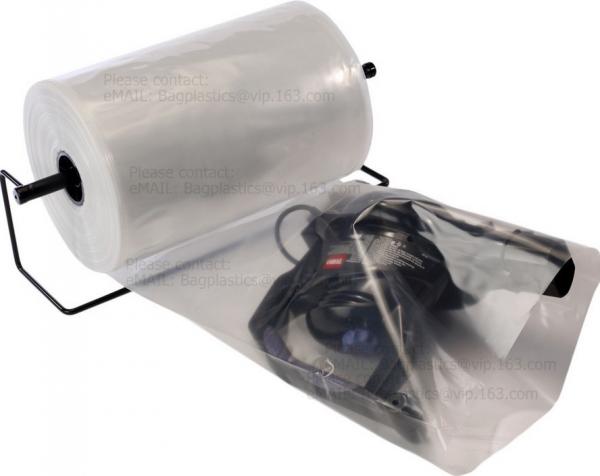 Garment Tubing Dispenser Drum Liner-Clear Drum Can Liners Doorknob bags Door Knob Bags Ice Bags Ice Bags w/ Drawstrings