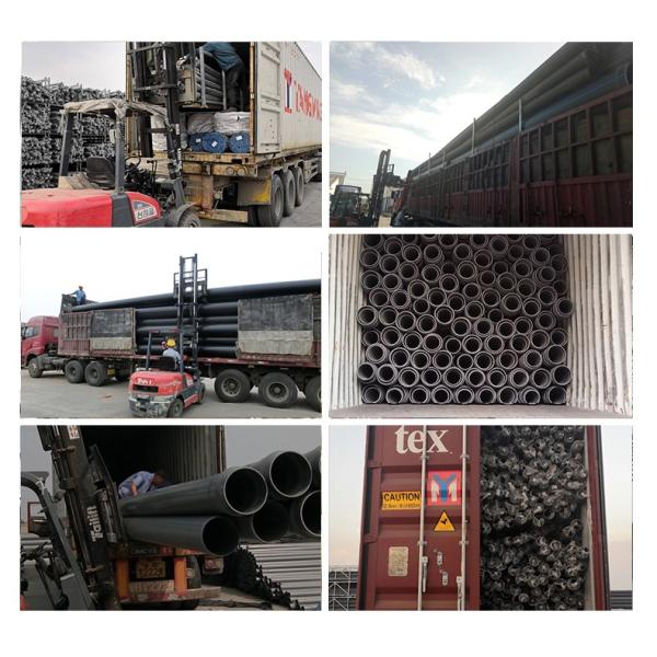 Standard Thickness 1 Inch PVC Garden Pipe Furniture Grade Plastic Tube Water Rain Pipe